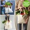 Canvas Tote Bag - 4 PCS Cotton Canvas Reusable Grocery Shopping Blank Tote Bag with Handles for Crafts DIY, Gift, Advertising Promotion Activity
